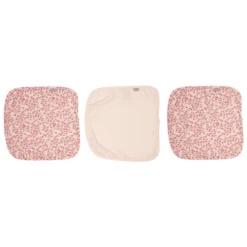 Bébé-jou Bébé Jou®-spuwdoeken 3-pack Leopard Pink