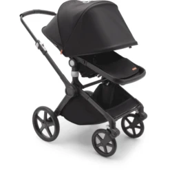 Bugaboo Kinderwagen Fox Cub Met Reiswieg En Zitje Black /. Mid Night Black -Winkel Voor Babyproducten bugaboo kinderwagen fox cub met reiswieg en zitje black mid night black a410105 2