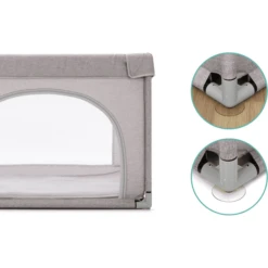 Fillikid Playpen Mia Melange Grijs -Winkel Voor Babyproducten fillikid playpen mia melange grijs a299353 4