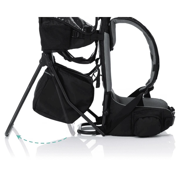 Fillikid Rugdrager Explorer Zwart 2 Fillikid Rugdrager Explorer Zwart - Afbeelding 2