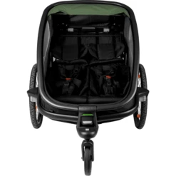 Hamax Kinderfietskar Outback Met Rugleuningverstelling Green Black -Winkel Voor Babyproducten hamax kinderfietskar outback met rugleuningverstelling green black a319086 3