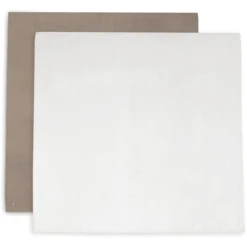 Jollein Set Van 2 Bamboe Katoenen Gaasluiers 115x115cm Biscuit/Ivory -Winkel Voor Babyproducten jollein set van 2 bamboe katoenen gaasluiers 115x115cm biscuit ivory a383967 4