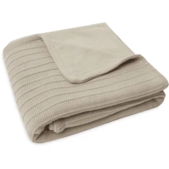 Jollein Wiegdeken 75x100cm Zuiver Gebreid Nougat/ Velvet -Winkel Voor Babyproducten jollein wiegdeken 75x100cm zuiver gebreid nougat velvet a384708 4