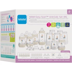 MAM Easy Start Anti-Colic XXL Flessenset, Olifant -Winkel Voor Babyproducten mam easy start anti colic xxl flessenset olifant a383067 3