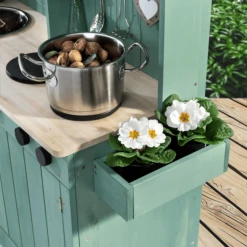 MUDDY BUDDY Buitenspeelkeuken "Explorer" Saliegroen -Winkel Voor Babyproducten muddy buddy buitenspeelkeuken explorer saliegroen a412341 2