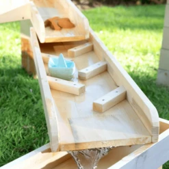 MUDDY BUDDY Waterbaan "Aqua Traveller" Naturel-wolkengrijs-petrol -Winkel Voor Babyproducten muddy buddy waterbaan aqua traveller naturel wolkengrijs petrol a412418 3