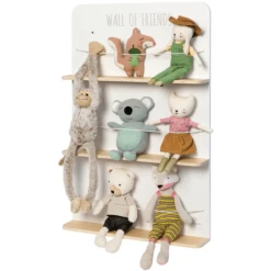 MUSTERKIND ® Picea Wall Of Friends Wit/natuur -Winkel Voor Babyproducten musterkind picea wall of friends wit natuur a326645 2