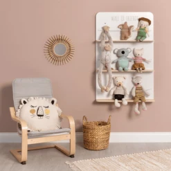 MUSTERKIND ® Picea Wall Of Friends Wit/natuur -Winkel Voor Babyproducten musterkind picea wall of friends wit natuur a326645 3