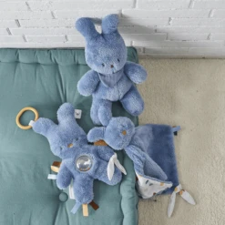Nattou Lapidou Tipidou Maxi Knuffeldoek Blauw -Winkel Voor Babyproducten nattou lapidou tipidou maxi knuffeldoek blauw a382623 3
