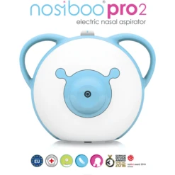 Nosiboo ® Elektrische Neusafzuiger Pro2, Blauw -Winkel Voor Babyproducten nosiboo elektrische neusafzuiger pro2 blauw a394067 2