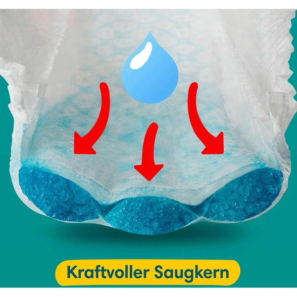 Pampers® Pampers Premium Protection , Maat 4, 9-14kg, Maandbox (1x 174 Luiers) En Pampers Sensitive Natte Doekjes 1200 Doekjes (15 X 80 Stuks) 4 Pampers® Pampers Premium Protection , Maat 4, 9-14kg, Maandbox (1x 174 Luiers) En Pampers Sensitive Natte Doekjes 1200 Doekjes (15 X 80 Stuks) - Afbeelding 4