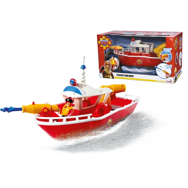 Simba Brandweerman Sam Titan Brandweerboot 5 Simba Brandweerman Sam Titan Brandweerboot - Afbeelding 5